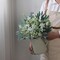 70 Pcs Artificial Greenery Stems Box Set,with 8 Kinds of Faux Plants and Fake Flowers for DIY Bridal Bouquets Wedding Floral Arrangement Table Centerpieces Decoration (Sage Green & White)